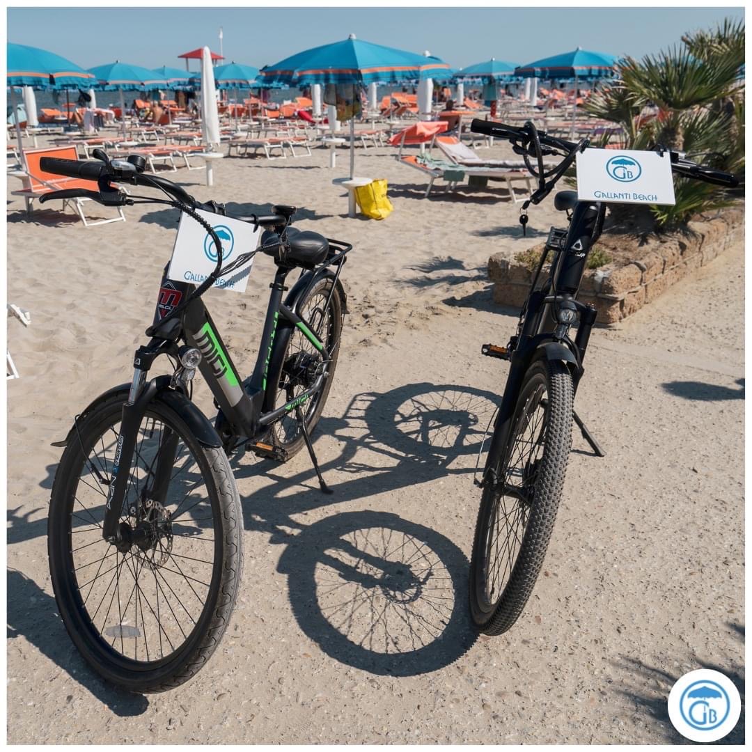 NOLEGGIO E-BIKE AL GALLANTI BEACH